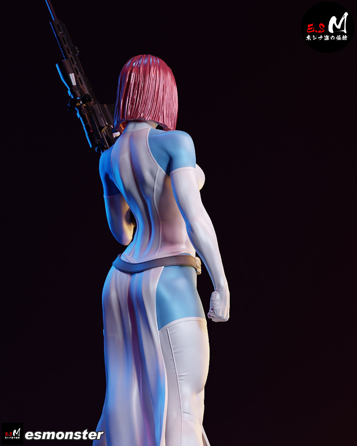 Mystique Statue 3D-Printed Kit
