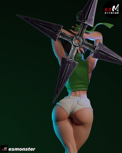 Yuffie Statue 3D-Printed Kit