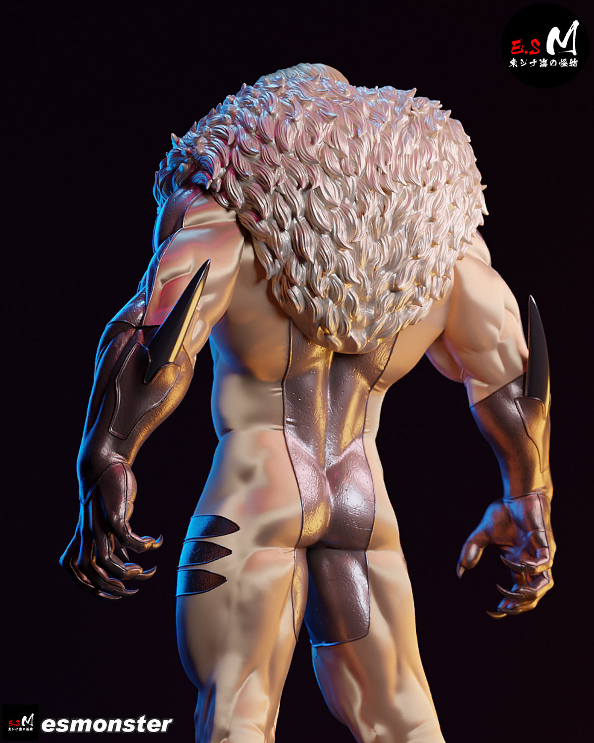Sabretooth Statue 3D-Printed Kit