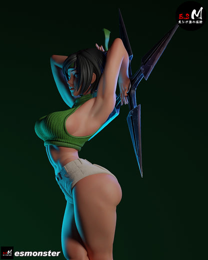 Yuffie Statue 3D-Printed Kit