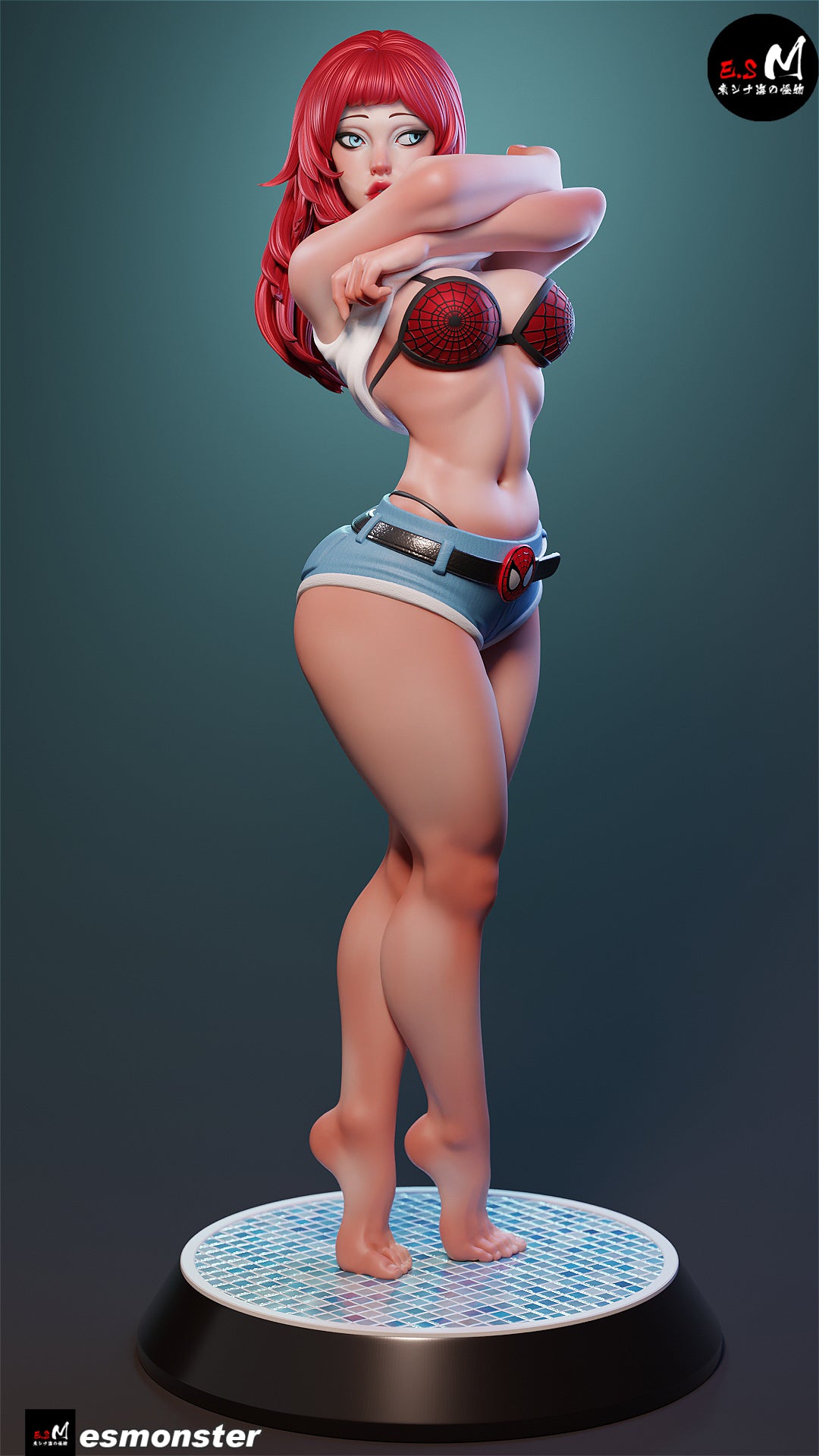 Mary Jane Statue 3D-Printed Kit