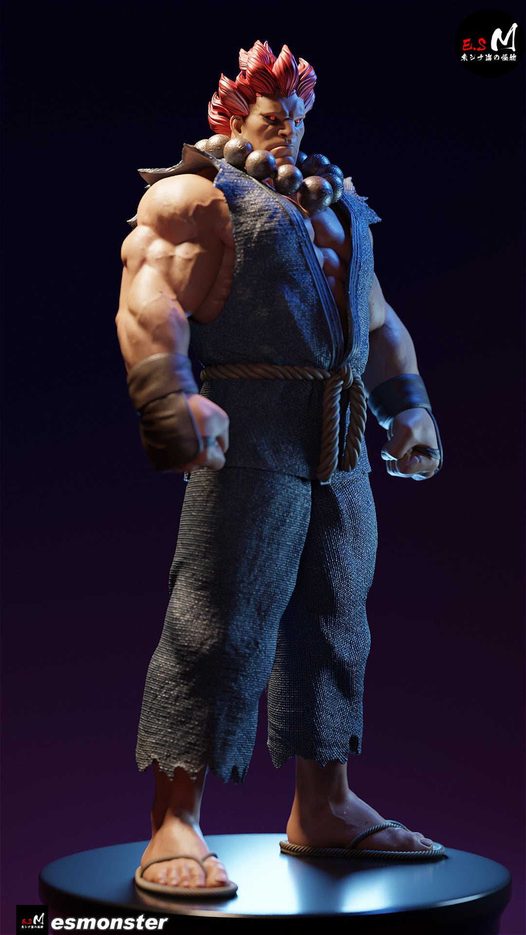 Akuma Statue 3D-Printed Kit