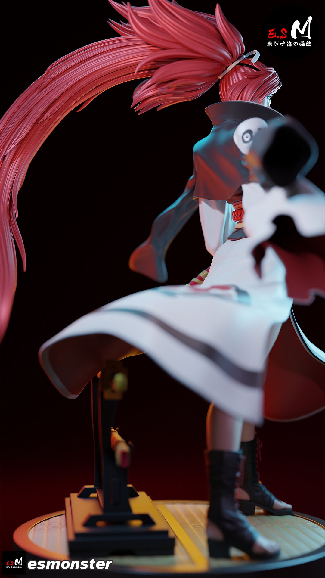 Baiken Statue 3D-Printed Kit