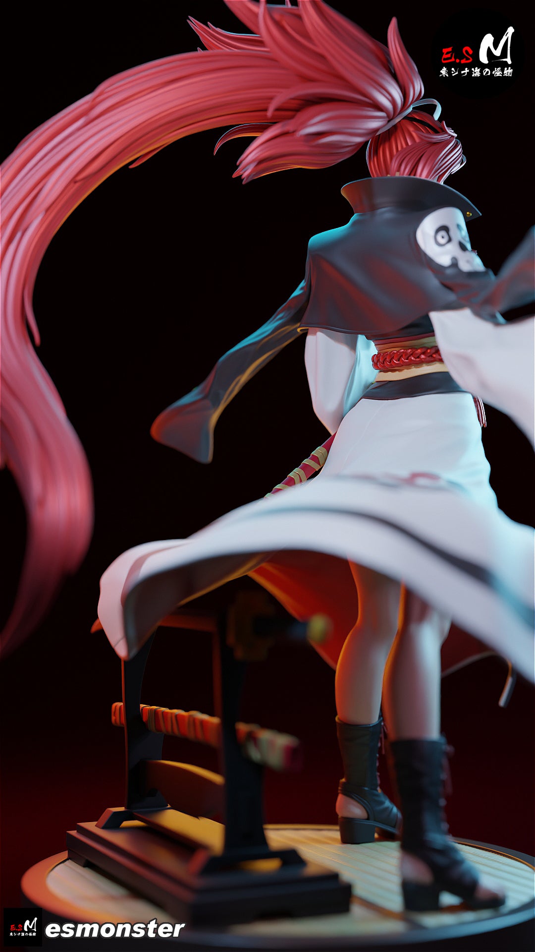 Baiken Statue 3D-Printed Kit