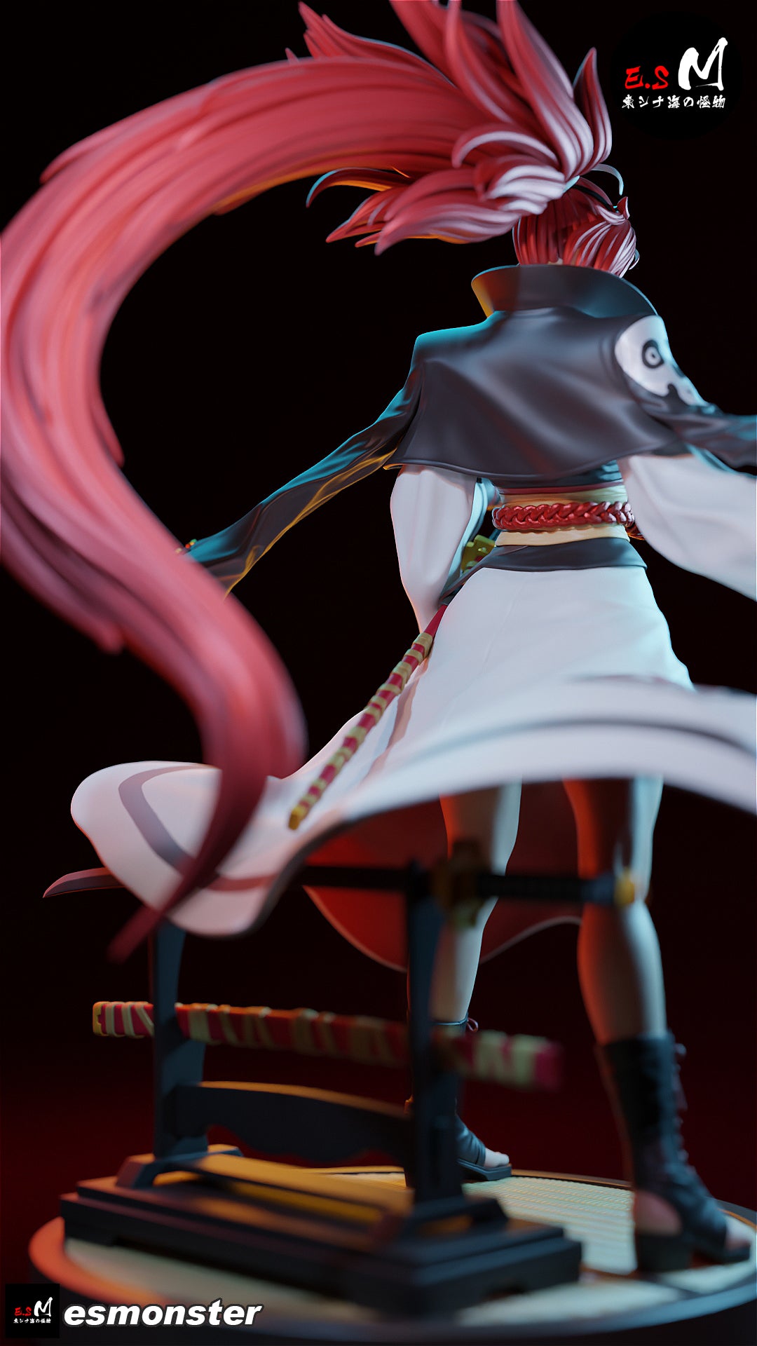 Baiken Statue 3D-Printed Kit