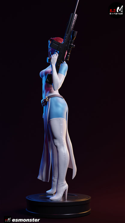 Mystique Statue 3D-Printed Kit