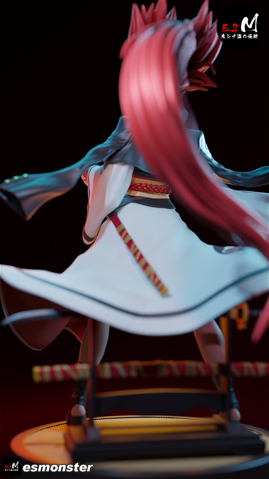 Baiken Statue 3D-Printed Kit