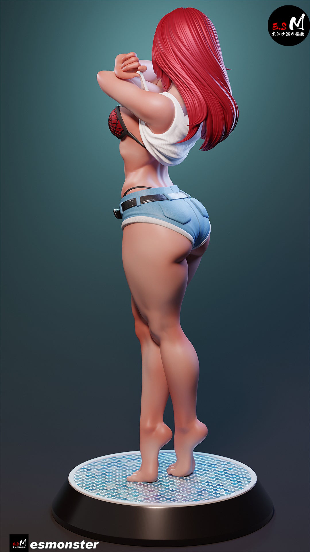 Mary Jane Statue 3D-Printed Kit
