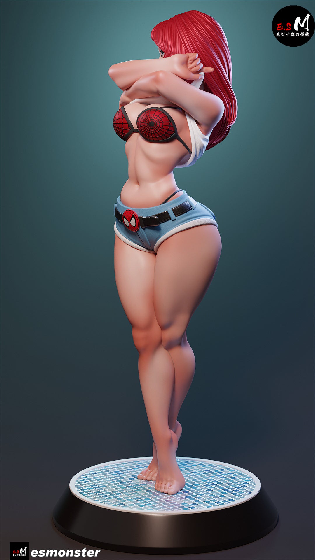 Mary Jane Statue 3D-Printed Kit