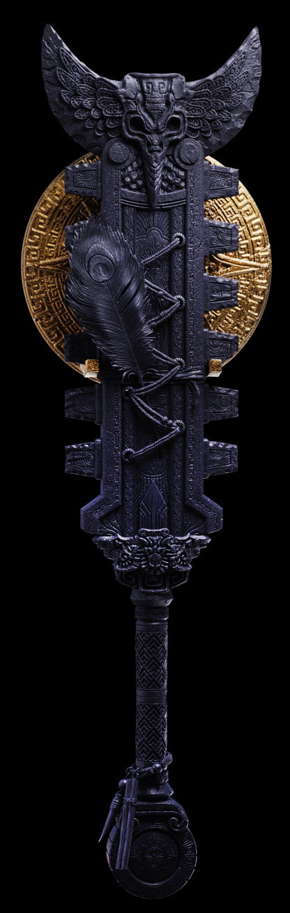 Oathguard The Sacred Macuahuitl - Life Sized Wall Display
