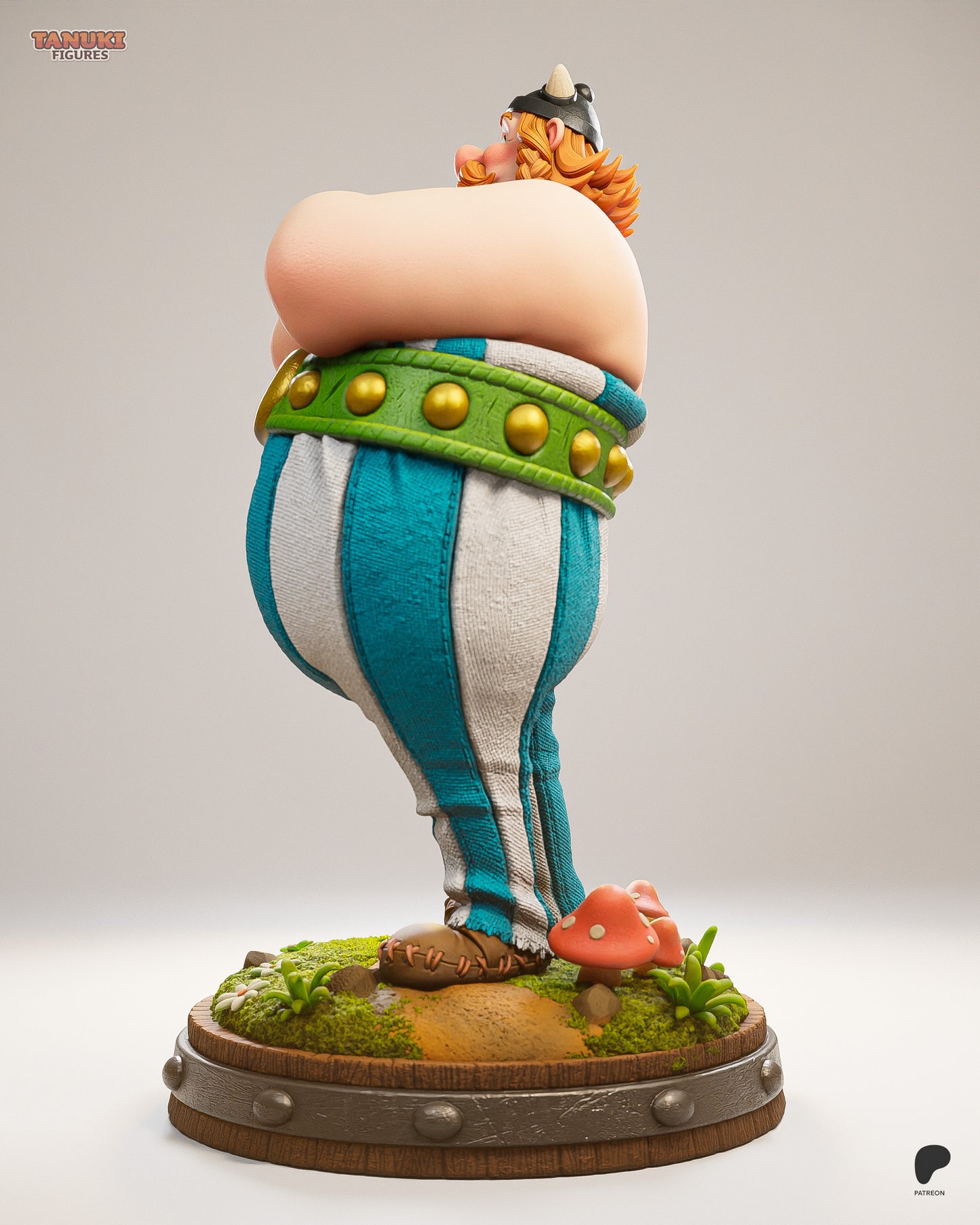 Obelix (Toon) Statue