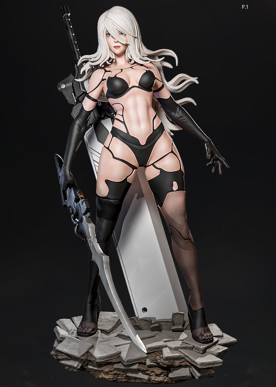 A2 (Pose 1) Statue