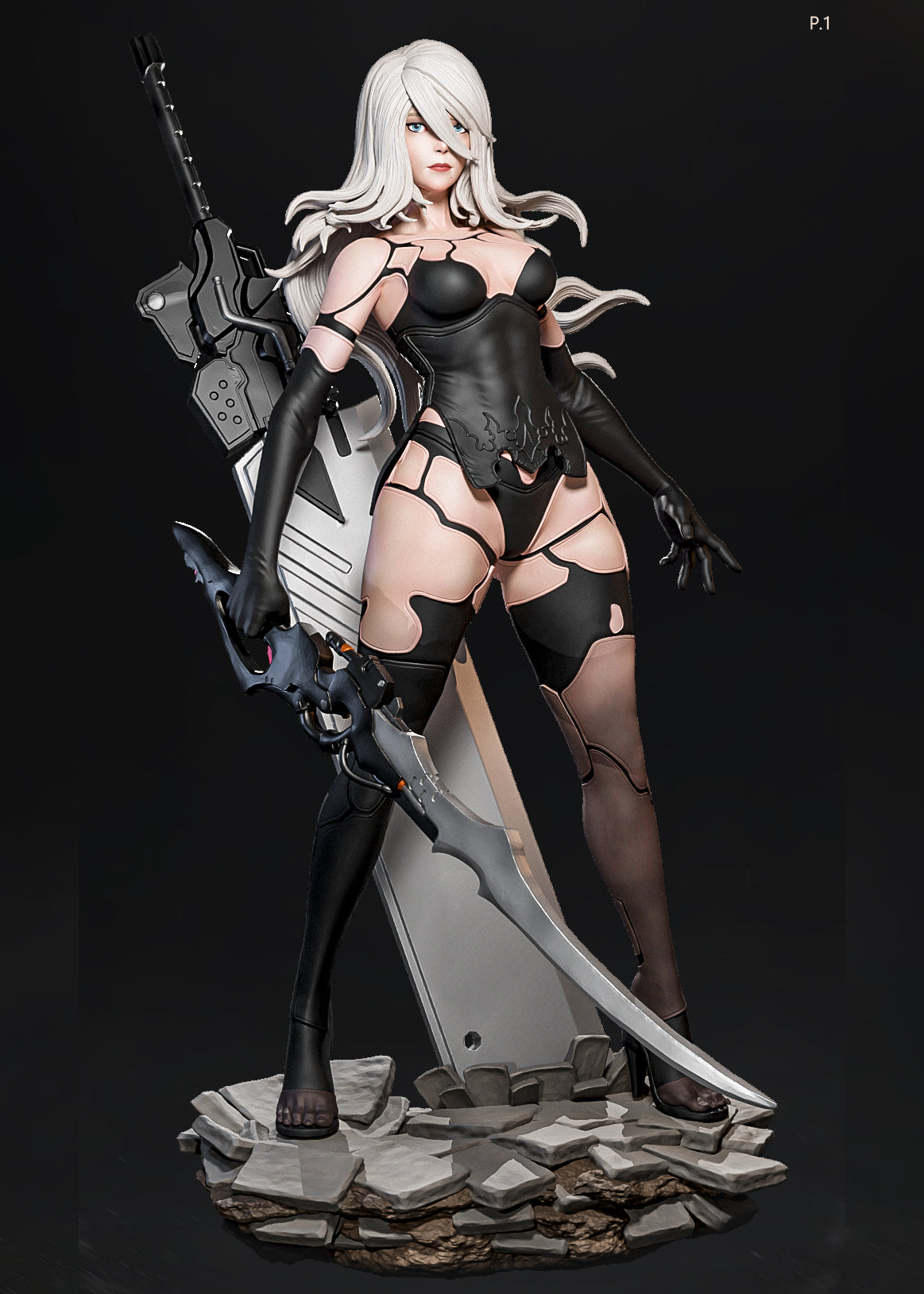 A2 (Pose 1) Statue