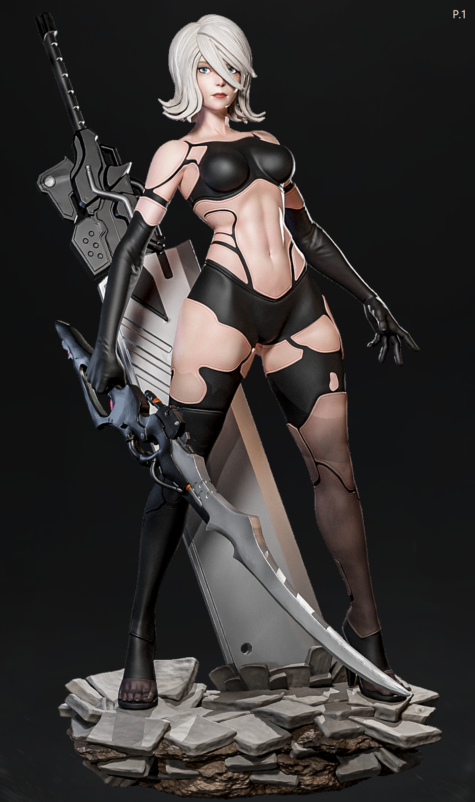 A2 (Pose 1) Statue