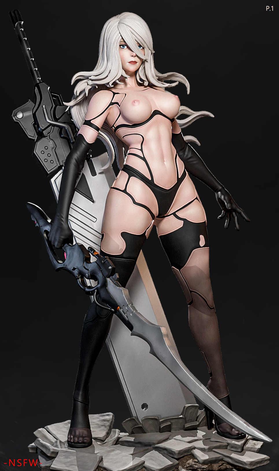 A2 (Pose 1) Statue