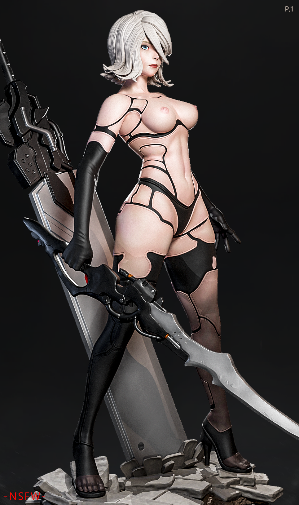 A2 (Pose 1) Statue