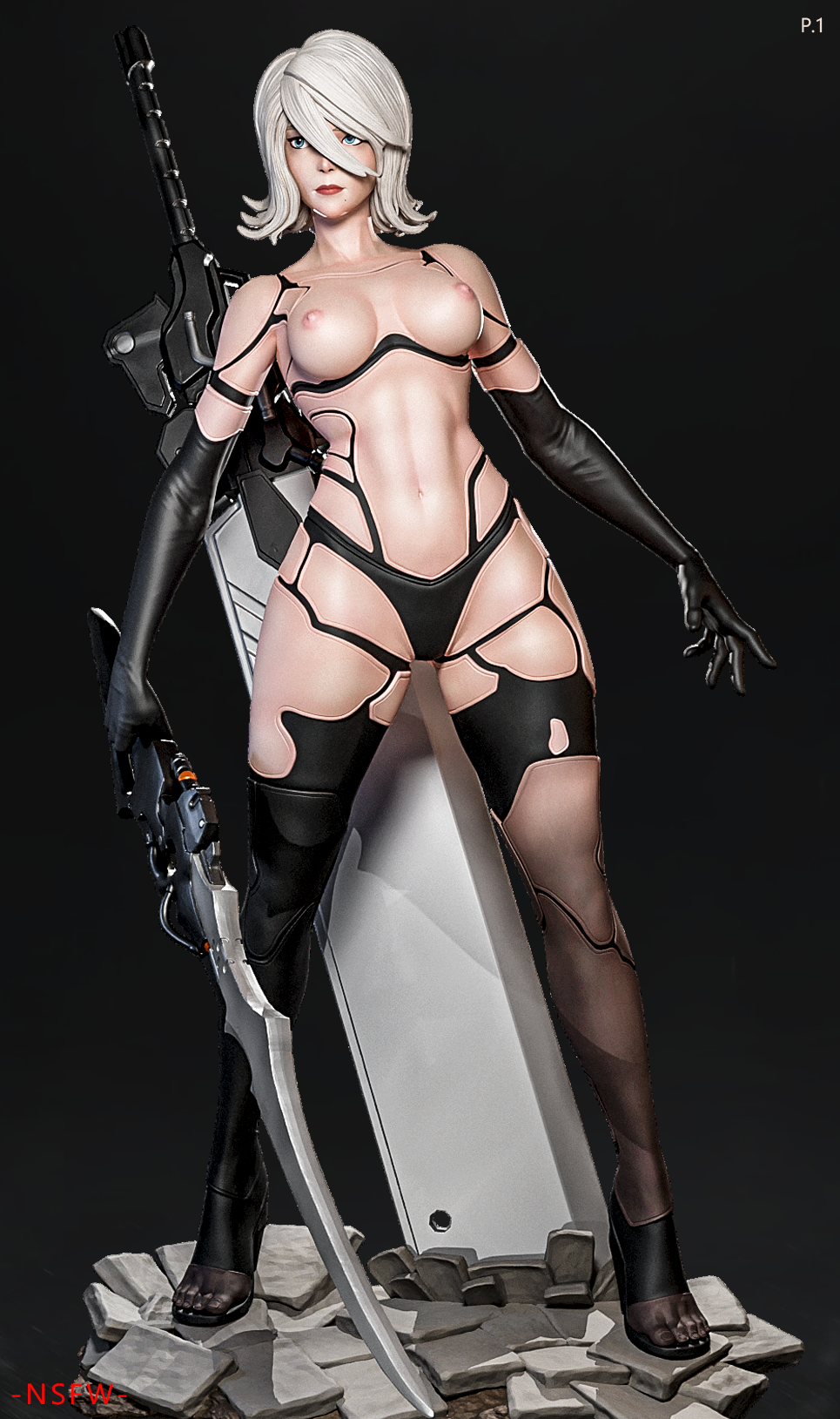 A2 (Pose 1) Statue