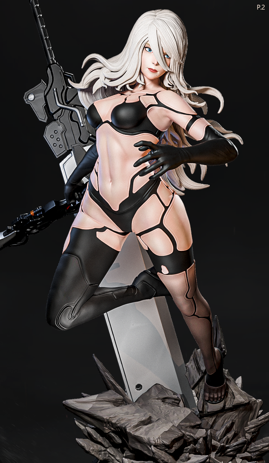 A2 (Pose 2) Statue
