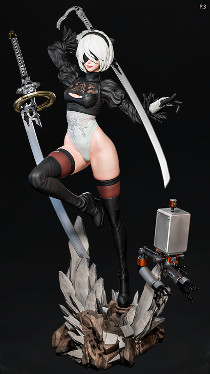 2B (Pose 3) Statue