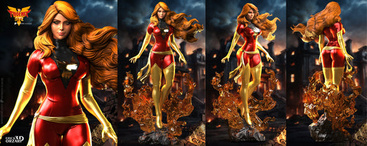 Dark Phoenix Statue