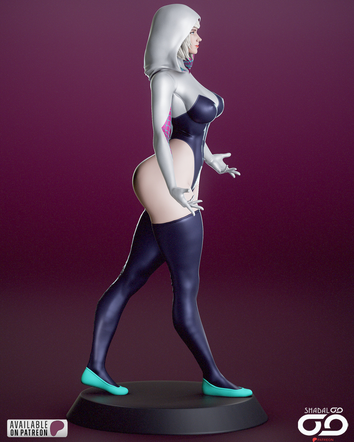 Spider Gwen Stacy Statue