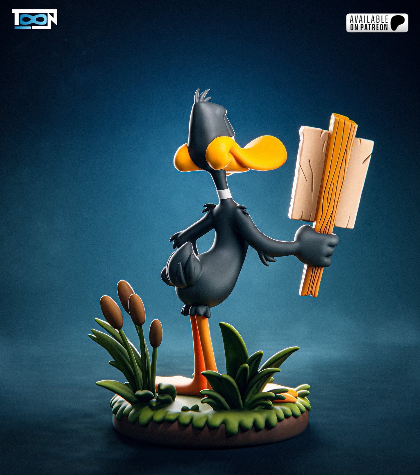 Daffy Duck Statue