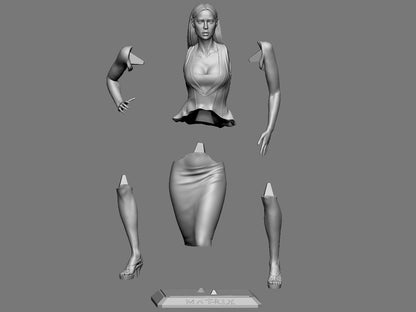 Persephone Statue 3D-Printed Kit