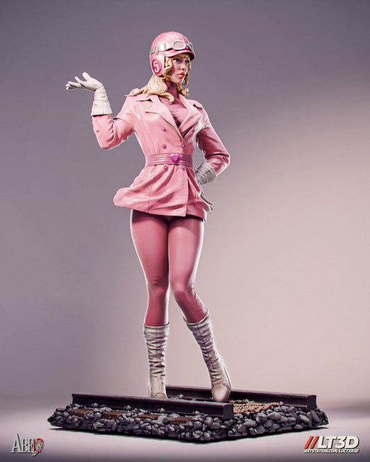 Penelope Pitstop Statue