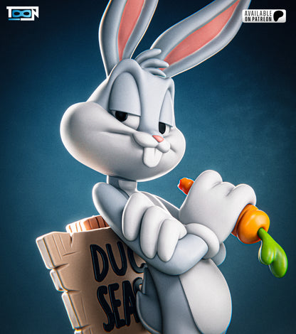 Bugs Bunny Statue 3D-Printed Kit