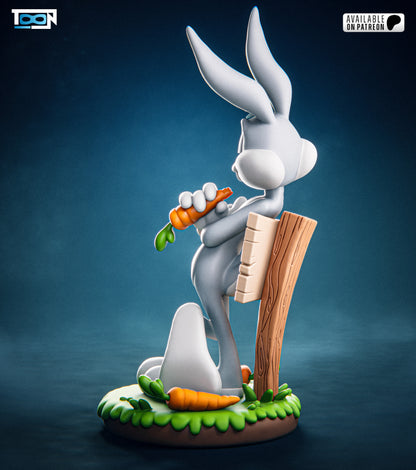 Bugs Bunny Statue 3D-Printed Kit