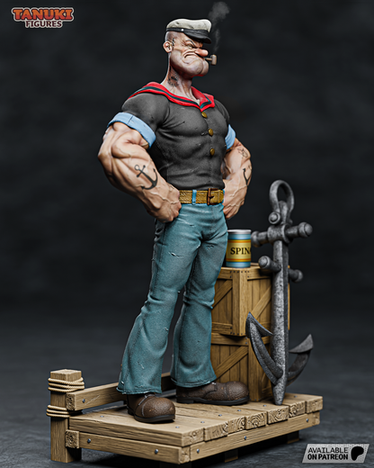 Popeye Statue