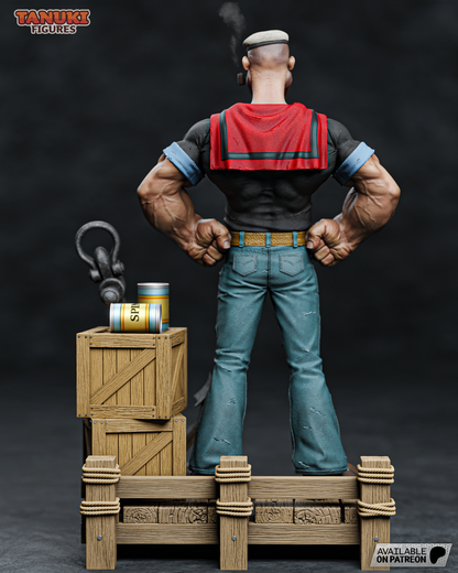 Popeye Statue