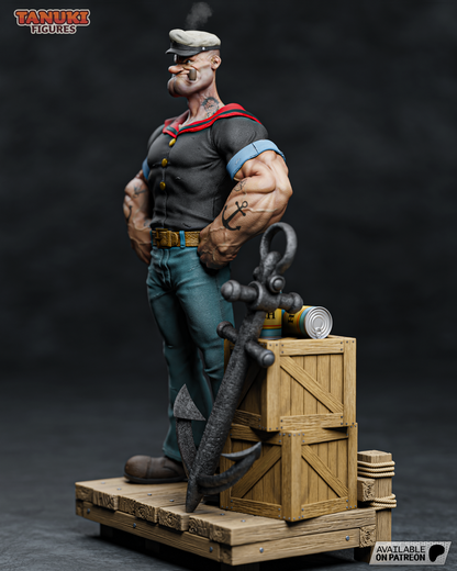Popeye Statue