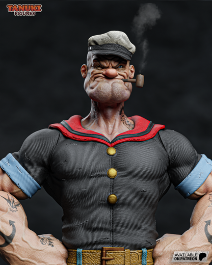 Popeye Statue