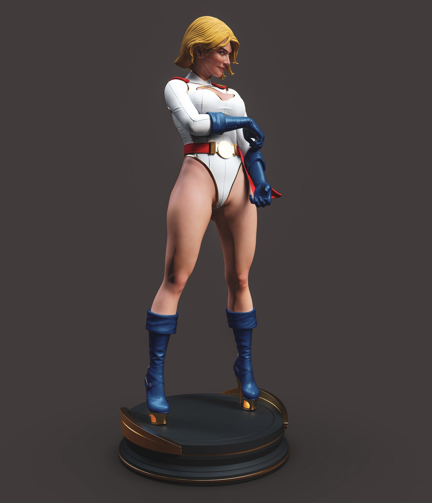 Power Girl Statue