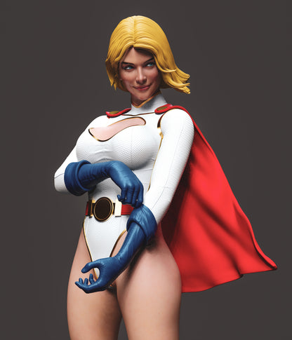 Power Girl Statue