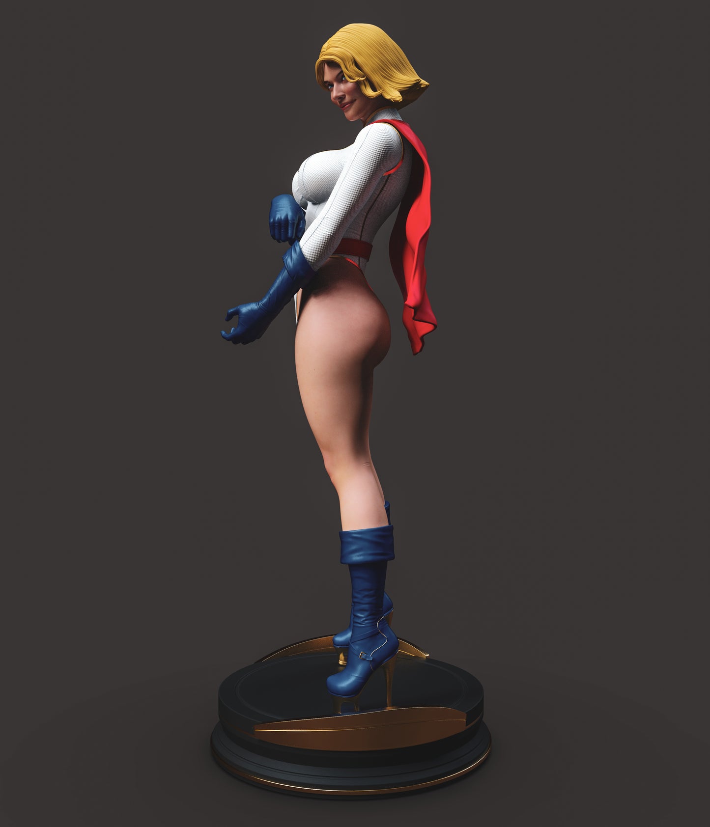 Power Girl Statue