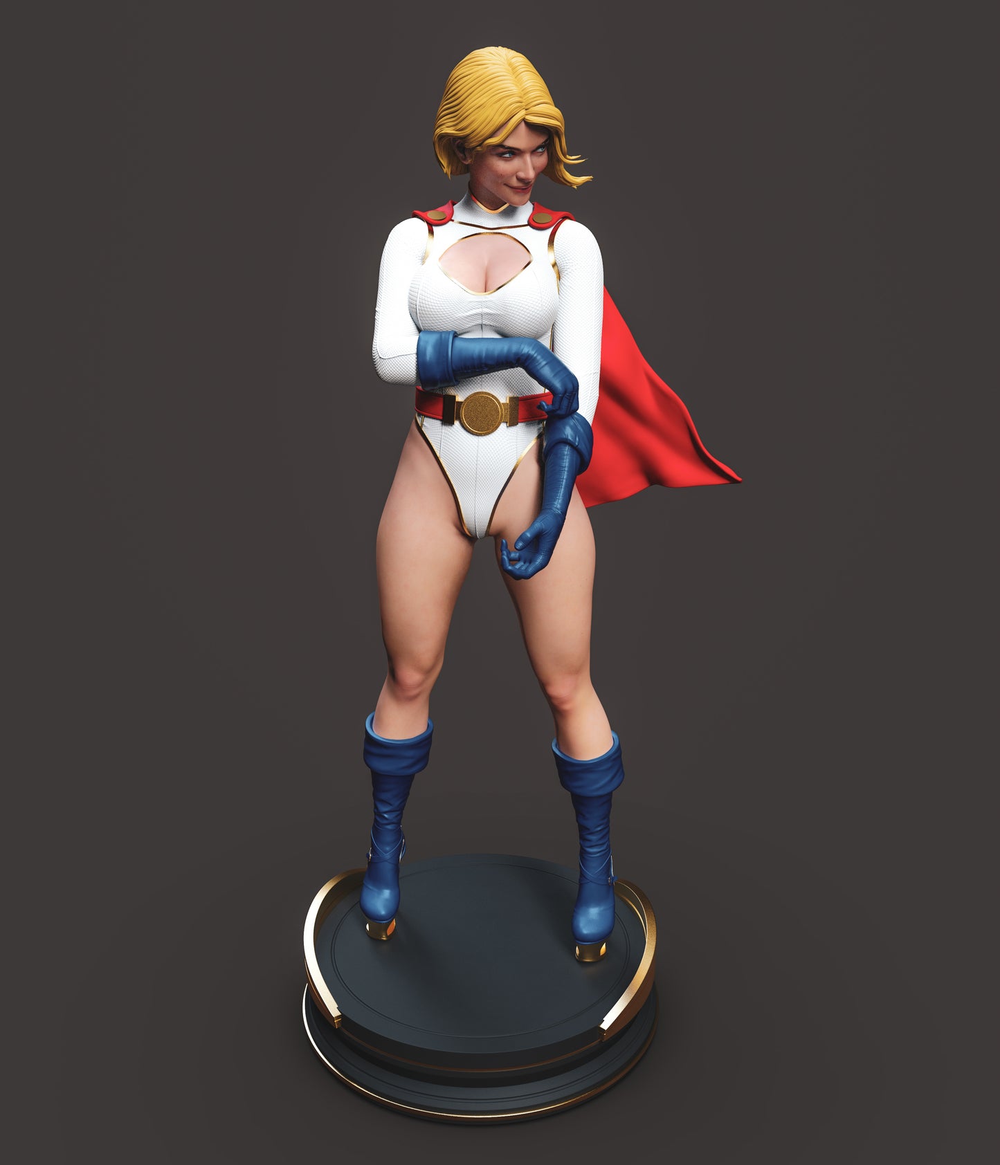 Power Girl Statue