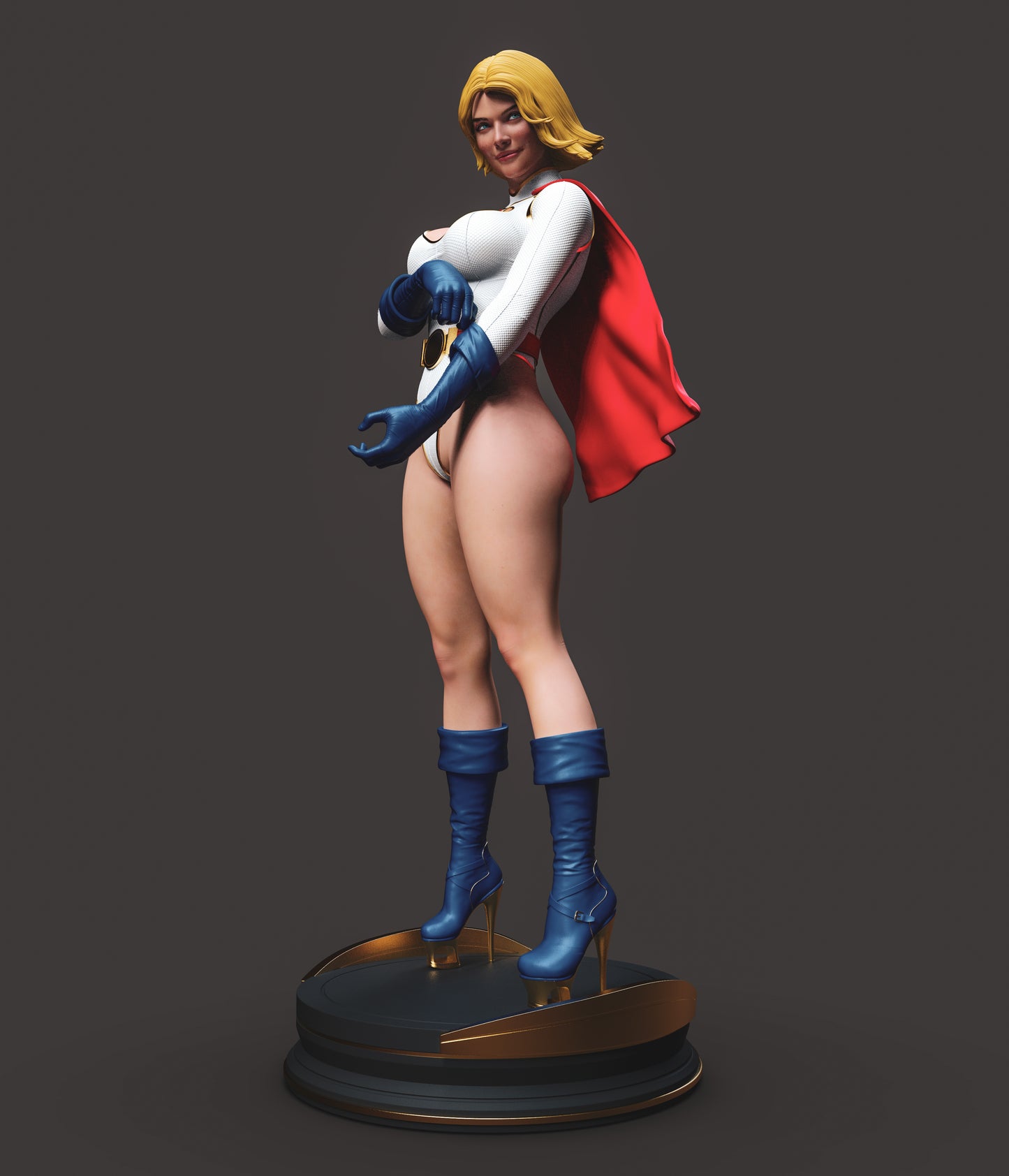 Power Girl Statue
