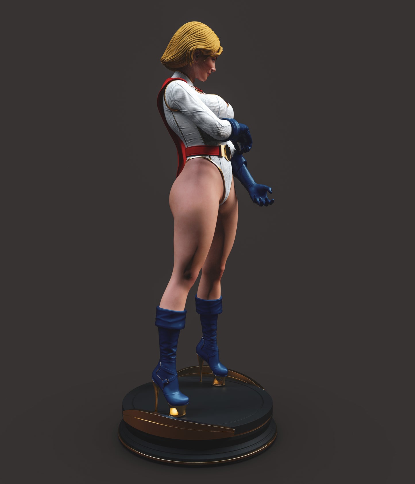 Power Girl Statue