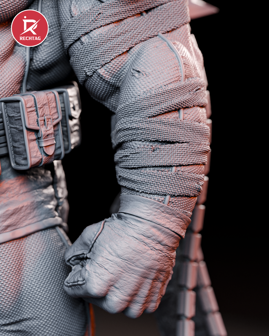 Absolute Batman Statue 3D-Printed Kit