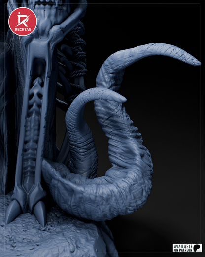 Skeletor Statue 3D-Printed Kit