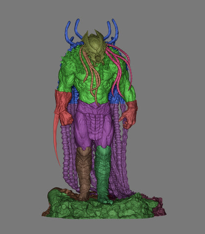 Predator King Statue 3D-Printed Kit