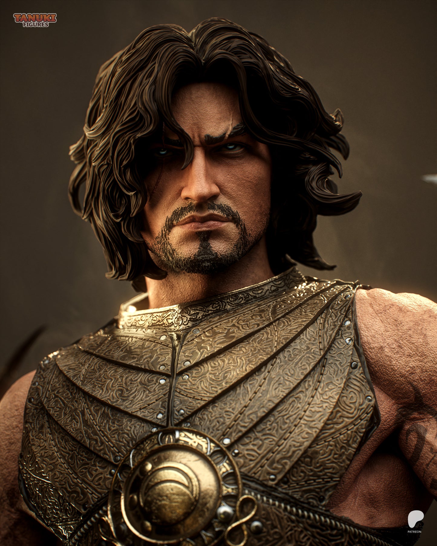Prince Of Persia Statue 3D-Printed Kit