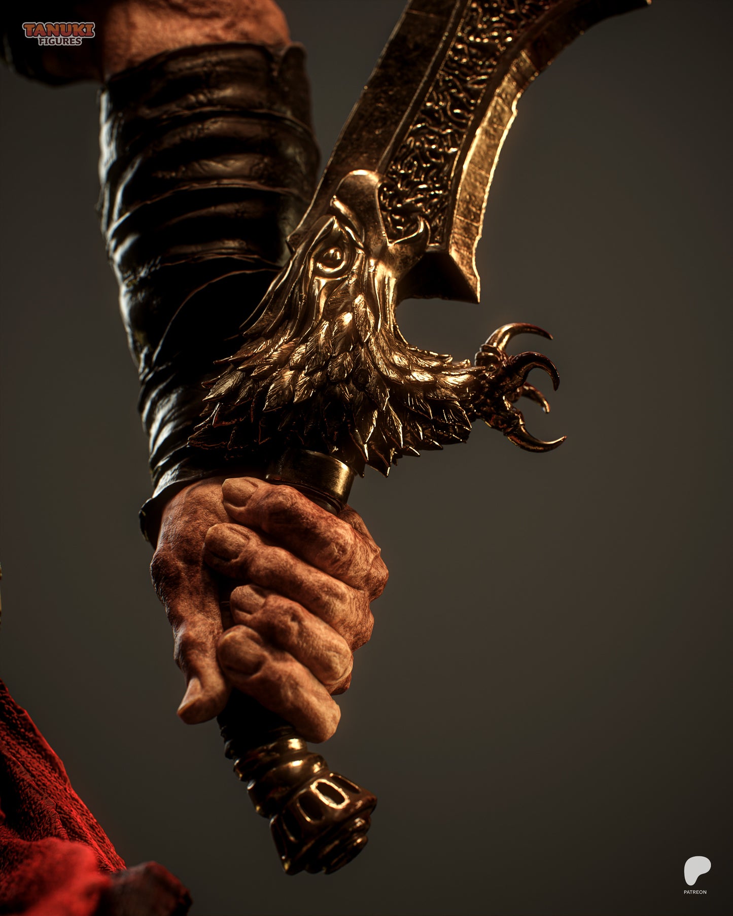Prince Of Persia Statue 3D-Printed Kit