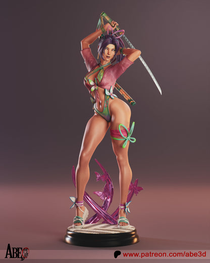 Psylocke Breezy Butterfly Statue