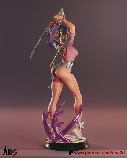 Psylocke Breezy Butterfly Statue