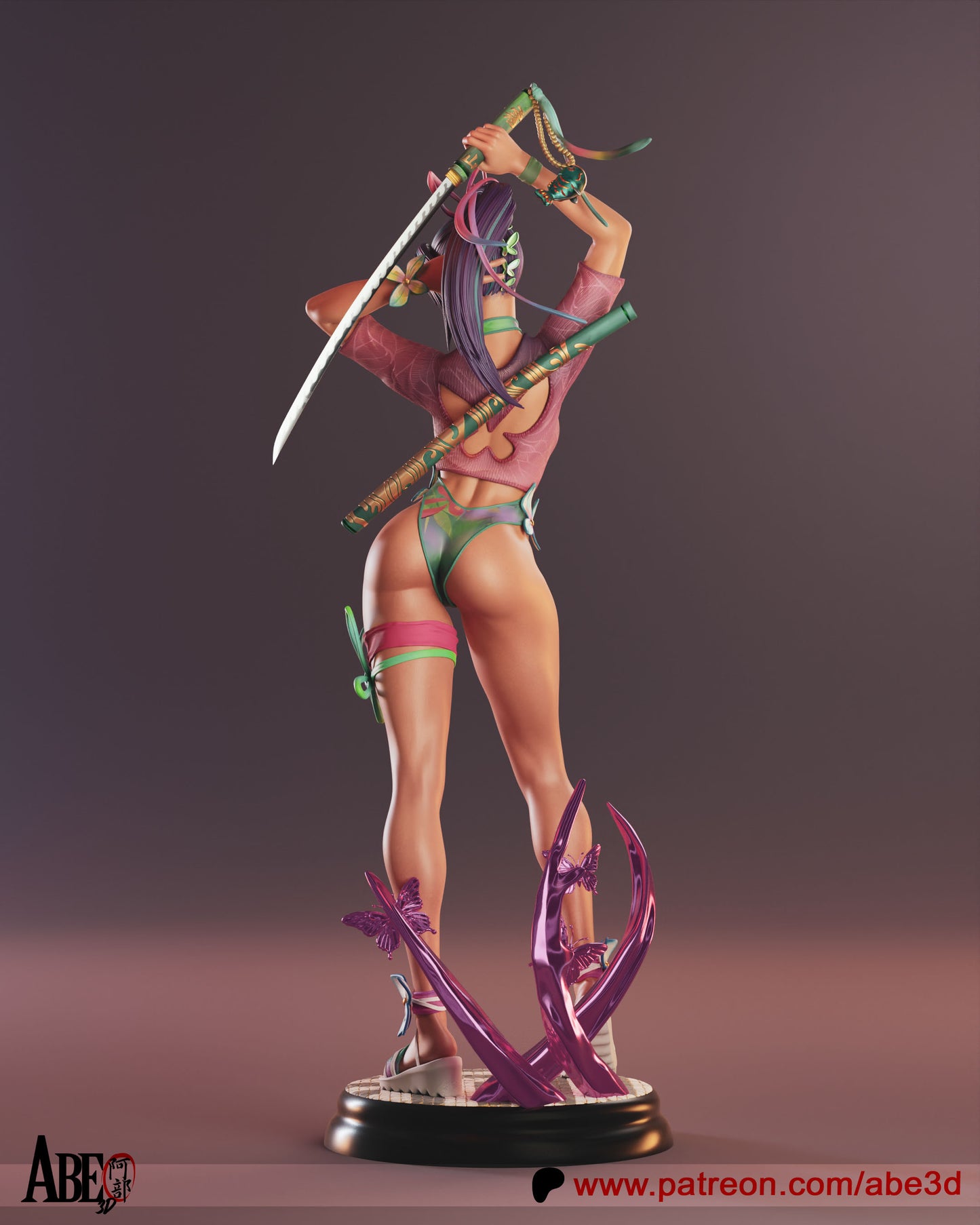 Psylocke Breezy Butterfly Statue