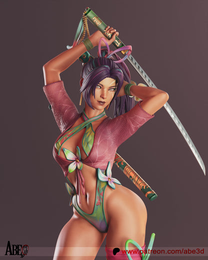 Psylocke Breezy Butterfly Statue