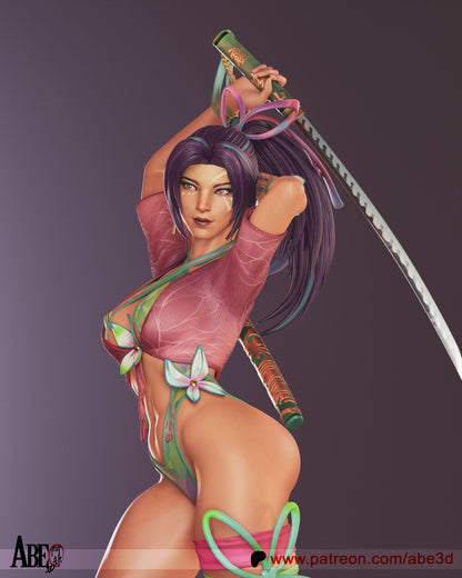 Psylocke Breezy Butterfly Statue